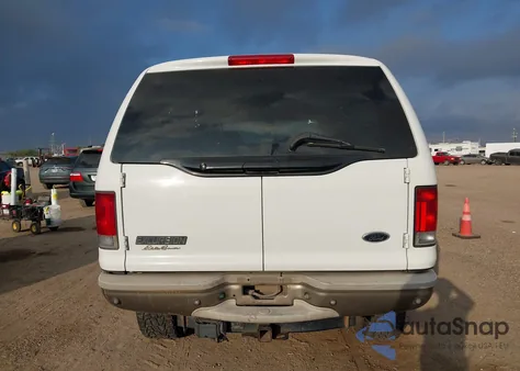 2005 Ford Excursion Eddie Bauer from USA, damaged, VIN 1FMSU45PX5ED46606